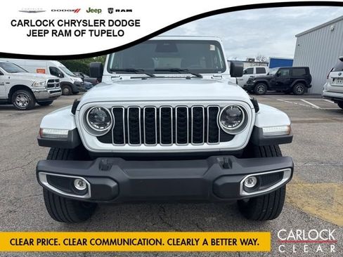 Used 2025 Jeep Wrangler Unlimited Sahara w/ Safety Group AWD/4WD image 3