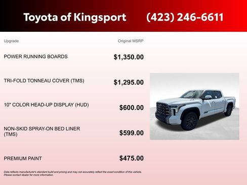 New 2026 Toyota Tundra Platinum AWD/4WD image 3