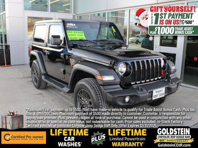 Certified 2024 Jeep Wrangler Sport S