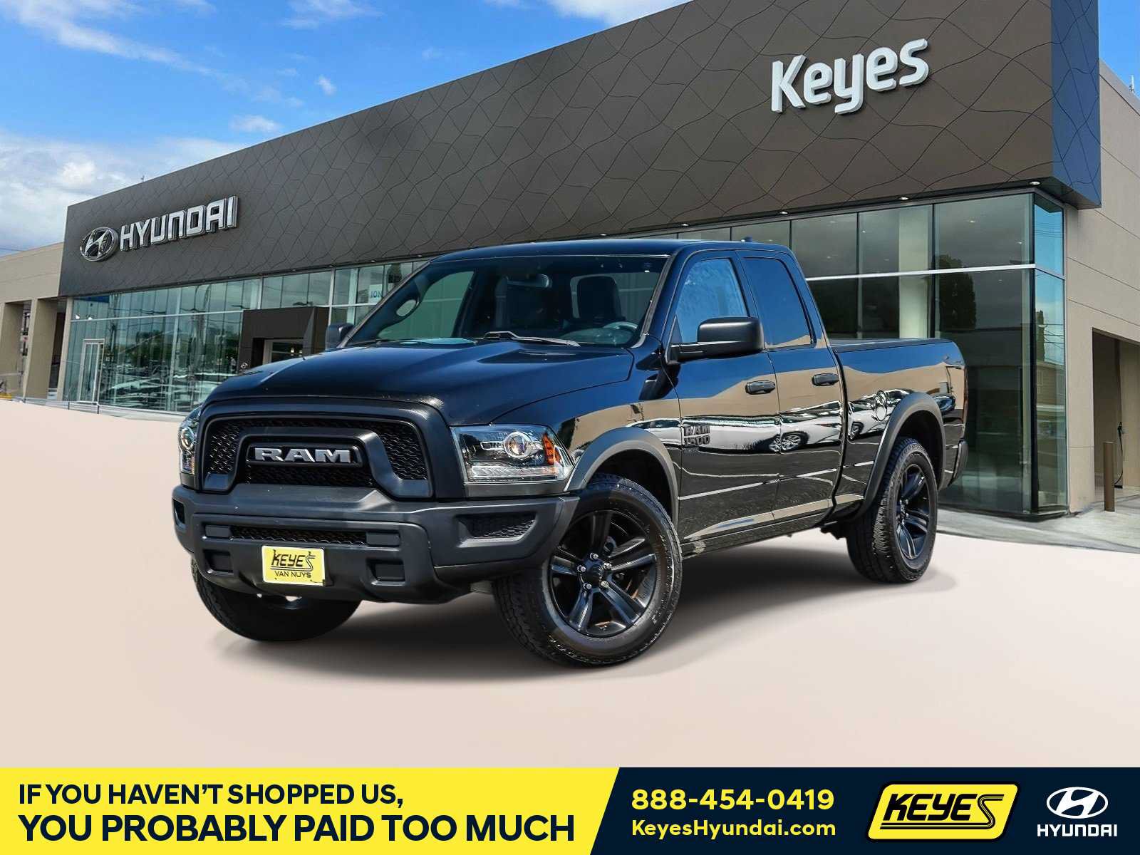 Used 2021 RAM 1500 Warlock w/ Electronics Group RWD image 1