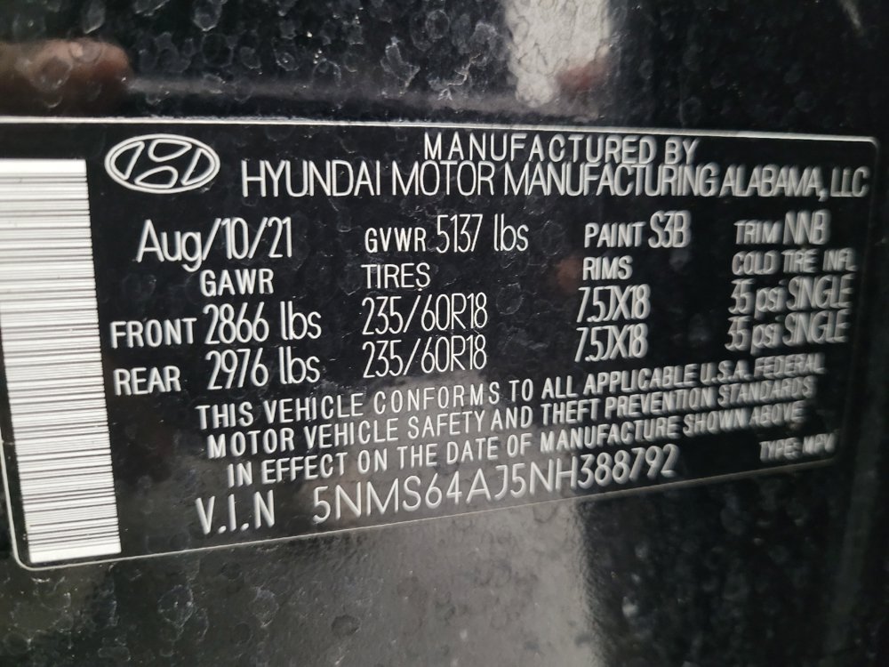 Used 2022 Hyundai Santa Fe SEL w/ Convenience Package FWD image 33