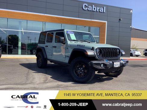 Used 2024 Jeep Wrangler Willys 4xe image 1
