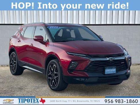 Certified 2023 Chevrolet Blazer RS w/ Driver Confidence II Package image 1