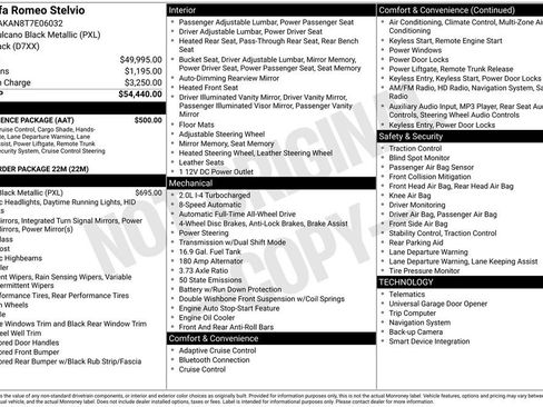 New 2026 Alfa Romeo Stelvio Sprint w/ Convenience Package AWD/4WD image 2