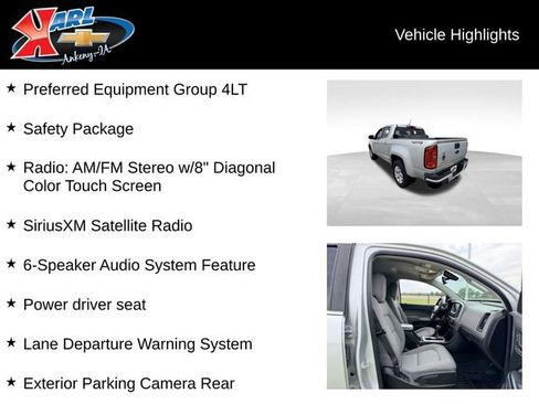 Certified 2018 Chevrolet Colorado LT AWD/4WD image 2