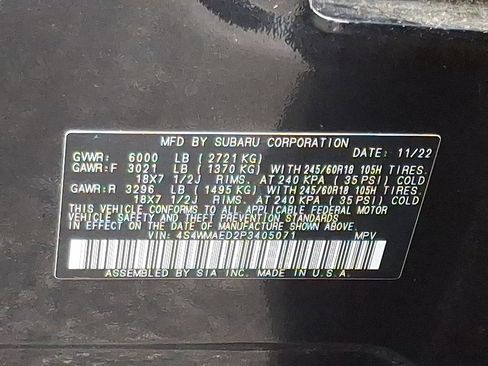 Certified 2023 Subaru Ascent Premium w/ Convenience Package AWD/4WD image 28