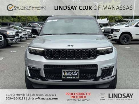 Certified 2025 Jeep Grand Cherokee L Summit AWD/4WD image 3