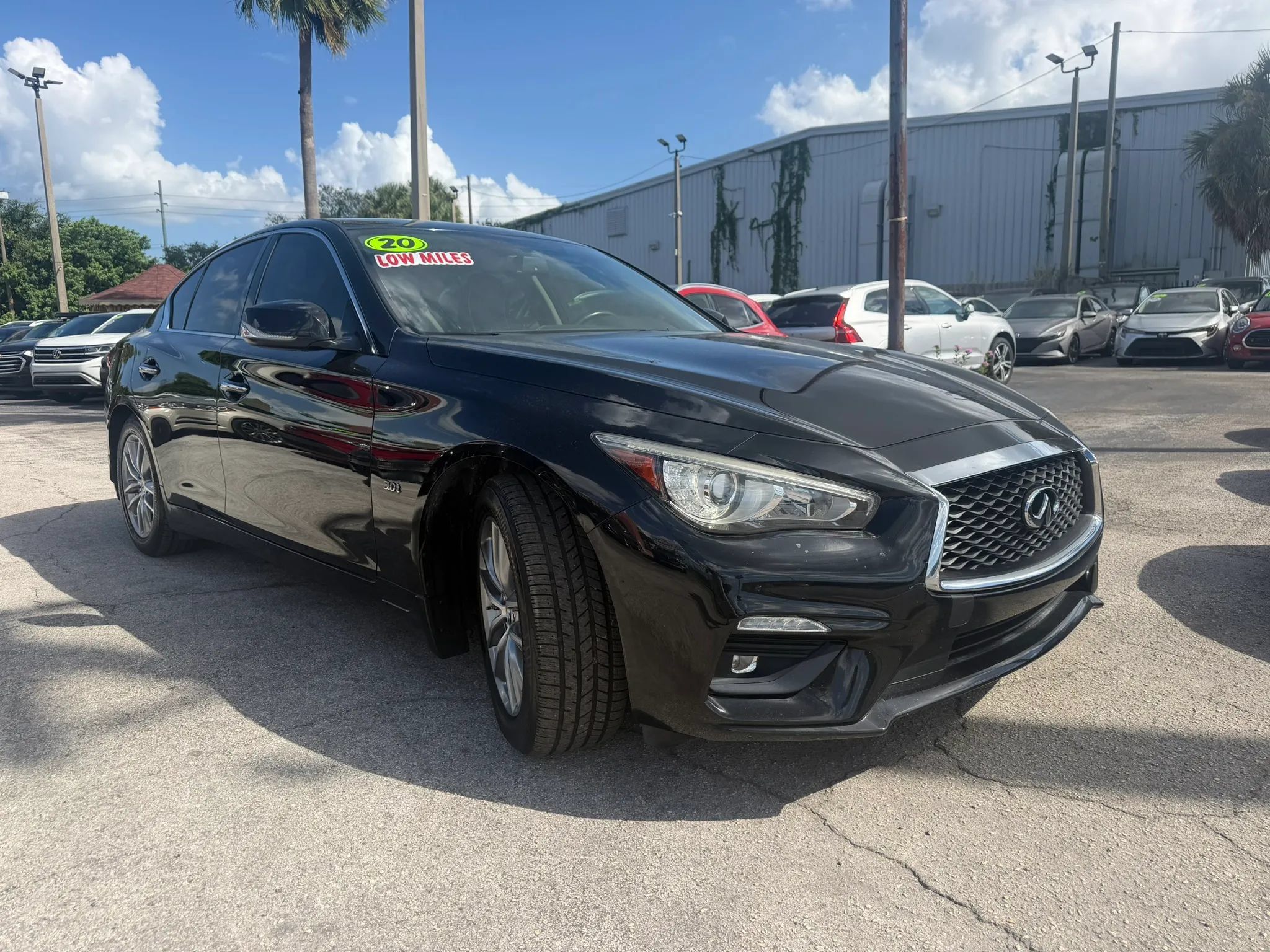 Used 2020 INFINITI Q50 Pure RWD image 3
