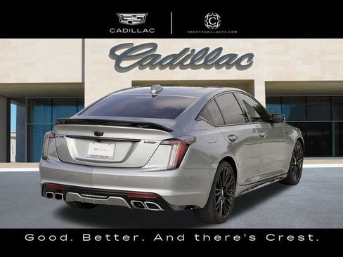 Certified 2025 Cadillac CT5 V w/ LPO, ONYX Package RWD image 3