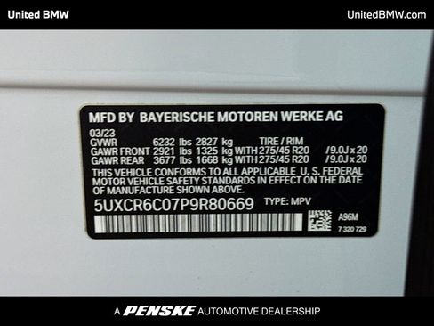 Used 2023 BMW X5 xDrive40i w/ Parking Assistance Package image 15