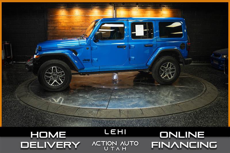 Used 2025 Jeep Wrangler Unlimited Sahara AWD/4WD image 1