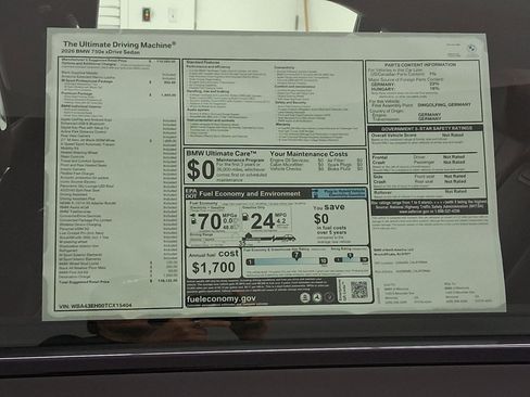 New 2026 BMW 750e xDrive w/ Premium Package image 31