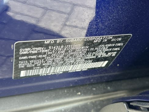 New 2026 Subaru Outback Touring XT AWD/4WD image 35