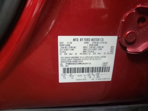 Used 2021 Ford Explorer ST w/ Equipment Group 401A image 19