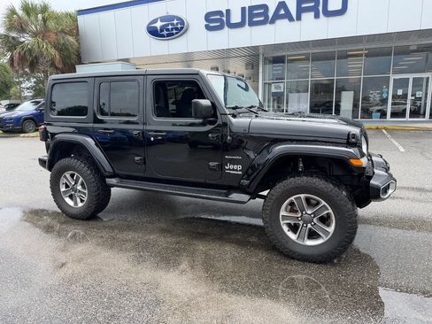 Used 2021 Jeep Wrangler Unlimited Sahara AWD/4WD image 1