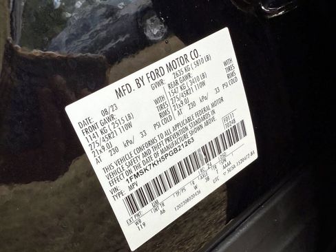 Certified 2023 Ford Explorer ST-Line w/ Class IV Trailer Tow Package RWD image 41