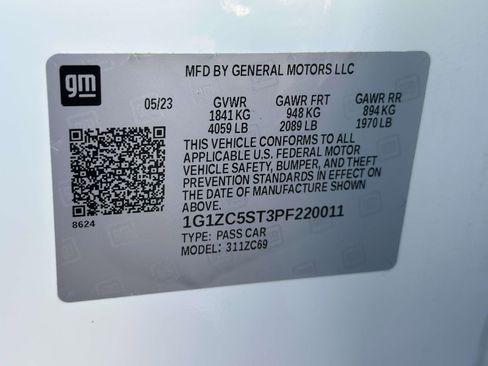 Used 2023 Chevrolet Malibu LS w/ Driver Confidence Package image 28