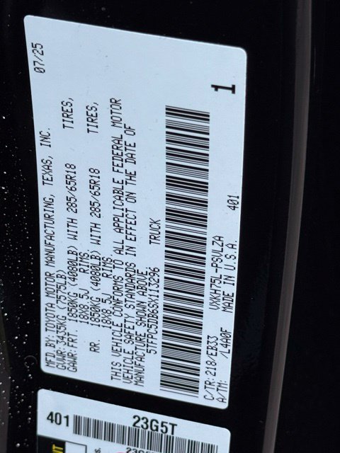 Used 2025 Toyota Tundra TRD Pro AWD/4WD image 30