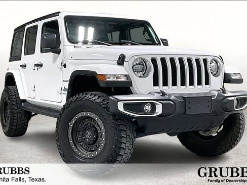 Used 2023 Jeep Wrangler Sahara w/ Cold Weather Group image 1