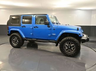 Used 2014 Jeep Wrangler Unlimited Sahara w/ Katzin Premium Leather Group video 3