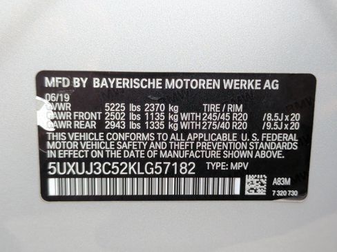 Used 2019 BMW X4 xDrive30i w/ Executive Package image 39