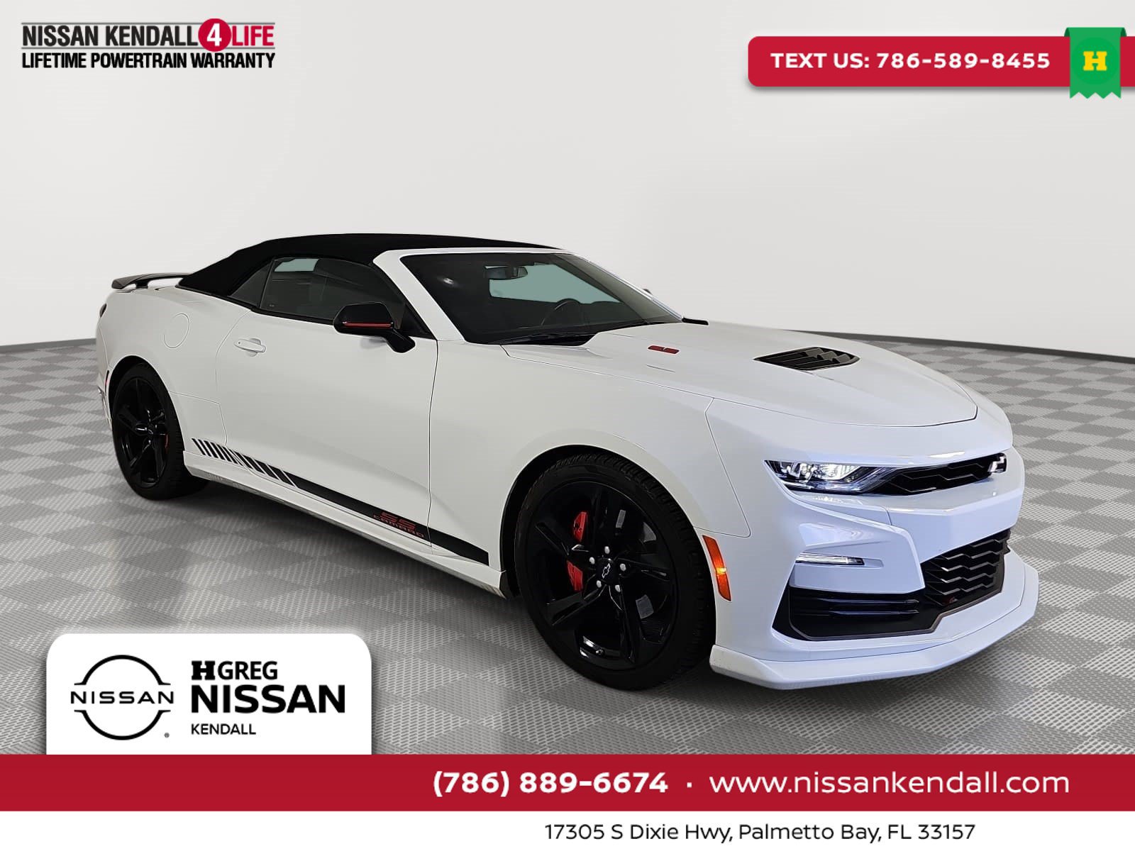 Used 2022 Chevrolet Camaro SS w/ LPO, Ground Effects Package RWD image 1