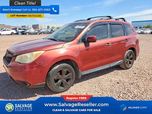Used 2014 Subaru Forester 2.5i Premium w/ All-Weather Package AWD/4WD image 1