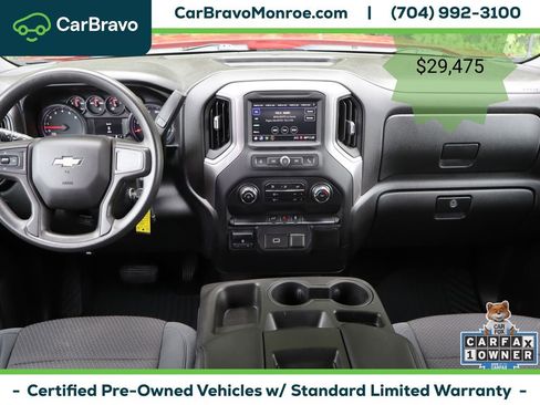 Certified 2020 Chevrolet Silverado 1500 Custom w/ Custom Value Package AWD/4WD image 19