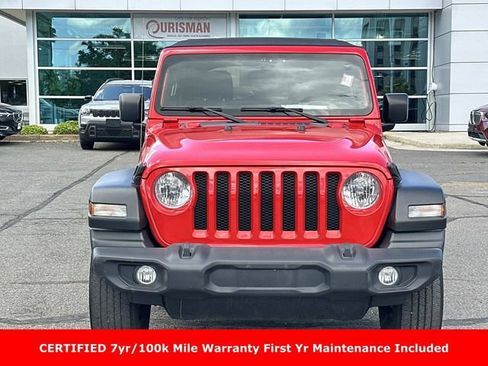 Certified 2022 Jeep Wrangler Unlimited Sport AWD/4WD image 7