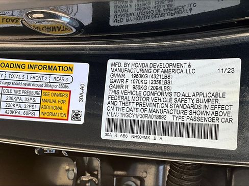 Used 2024 Honda Accord EX image 34