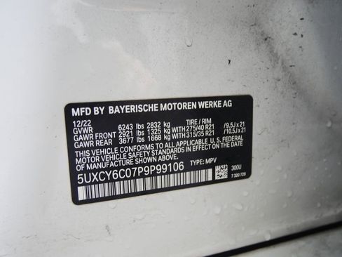 Certified 2023 BMW X6 xDrive40i w/ Executive Package image 30