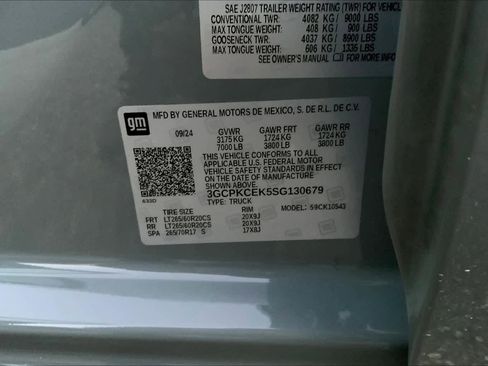 Used 2025 Chevrolet Silverado 1500 Custom Trail Boss image 29