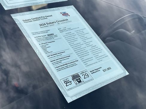 Certified 2024 Subaru Crosstrek 2.5i Wilderness w/ Crosstrek Mirror Package image 6