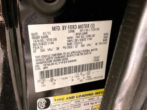 Used 2015 Ford Expedition EL Platinum image 32