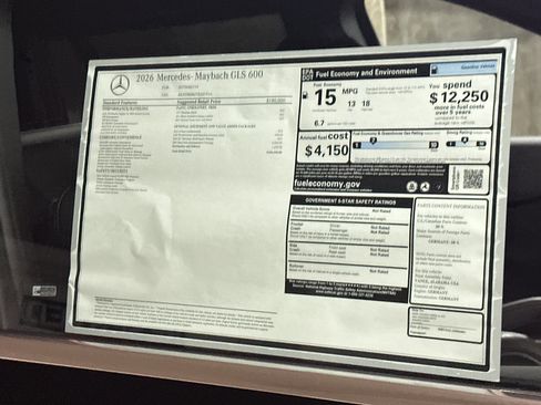 New 2026 Mercedes-Benz Maybach GLS 600 4MATIC image 31