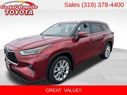 Used 2022 Toyota Highlander Limited AWD/4WD image 1