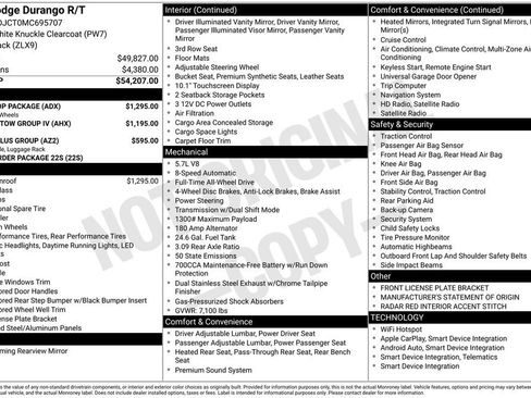 Used 2021 Dodge Durango R/T w/ Blacktop Package image 12