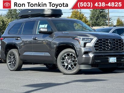 New 2025 Toyota Sequoia Platinum