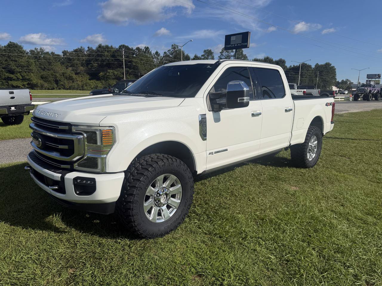 Used 2020 Ford F350 Platinum AWD/4WD image 1