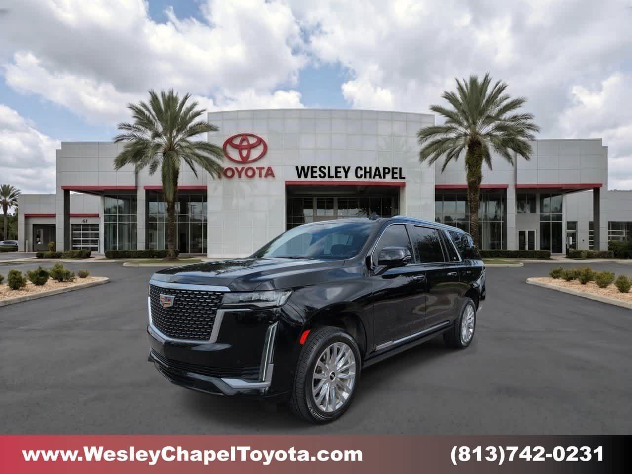 Used 2023 Cadillac Escalade ESV Premium Luxury w/ Performance Package RWD image 1