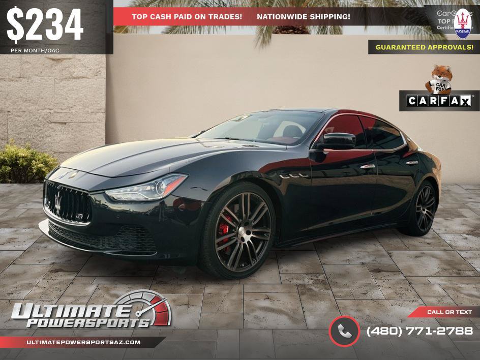 Used 2014 Maserati Ghibli S Q4 AWD/4WD image 9