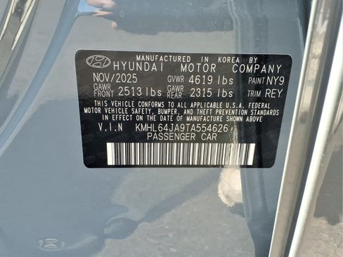 Used 2026 Hyundai Sonata SEL AWD/4WD image 31