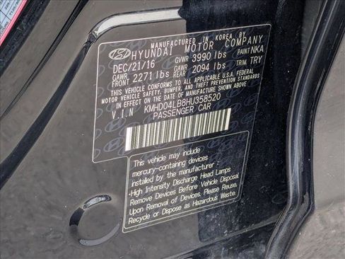 Used 2017 Hyundai Elantra Sport image 23