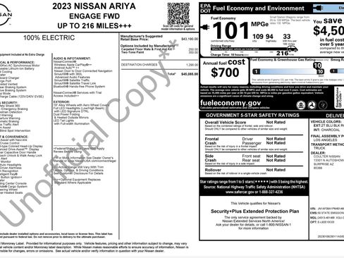 Used 2023 Nissan Ariya FWD image 3