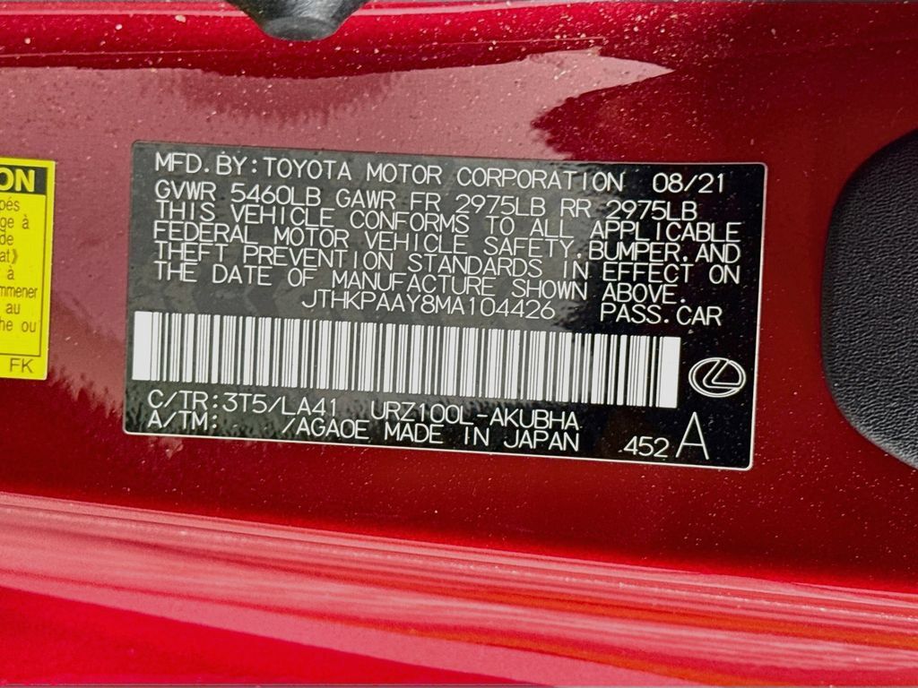 Certified 2021 Lexus LC 500 Convertible w/ Touring Package RWD image 29