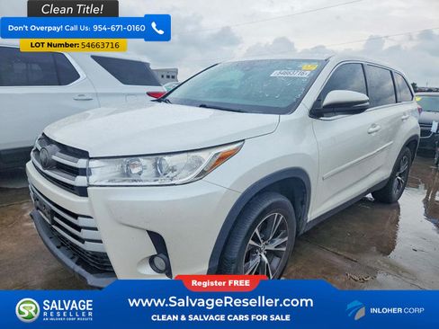 Used 2019 Toyota Highlander Plus FWD image 1