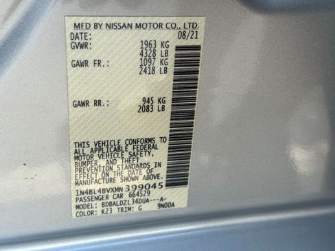 Used 2021 Nissan Altima 2.5 S FWD image 38