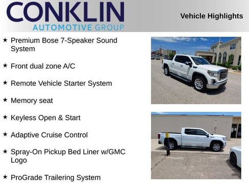 Used 2021 GMC Sierra 1500 SLT w/ SLT Premium Plus Package AWD/4WD image 2