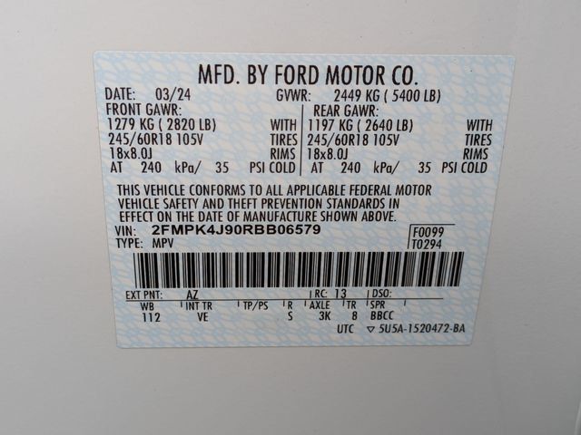 Used 2024 Ford Edge SEL w/ Convenience Package AWD/4WD image 24