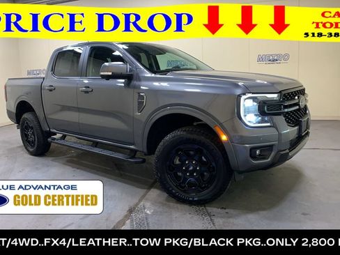 Certified 2025 Ford Ranger Lariat w/ FX4 Off-Road Package AWD/4WD image 1